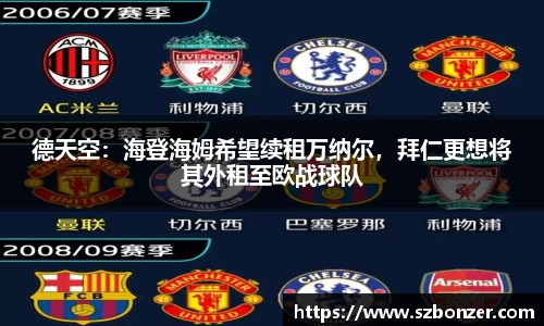 德天空：海登海姆希望续租万纳尔，拜仁更想将其外租至欧战球队
